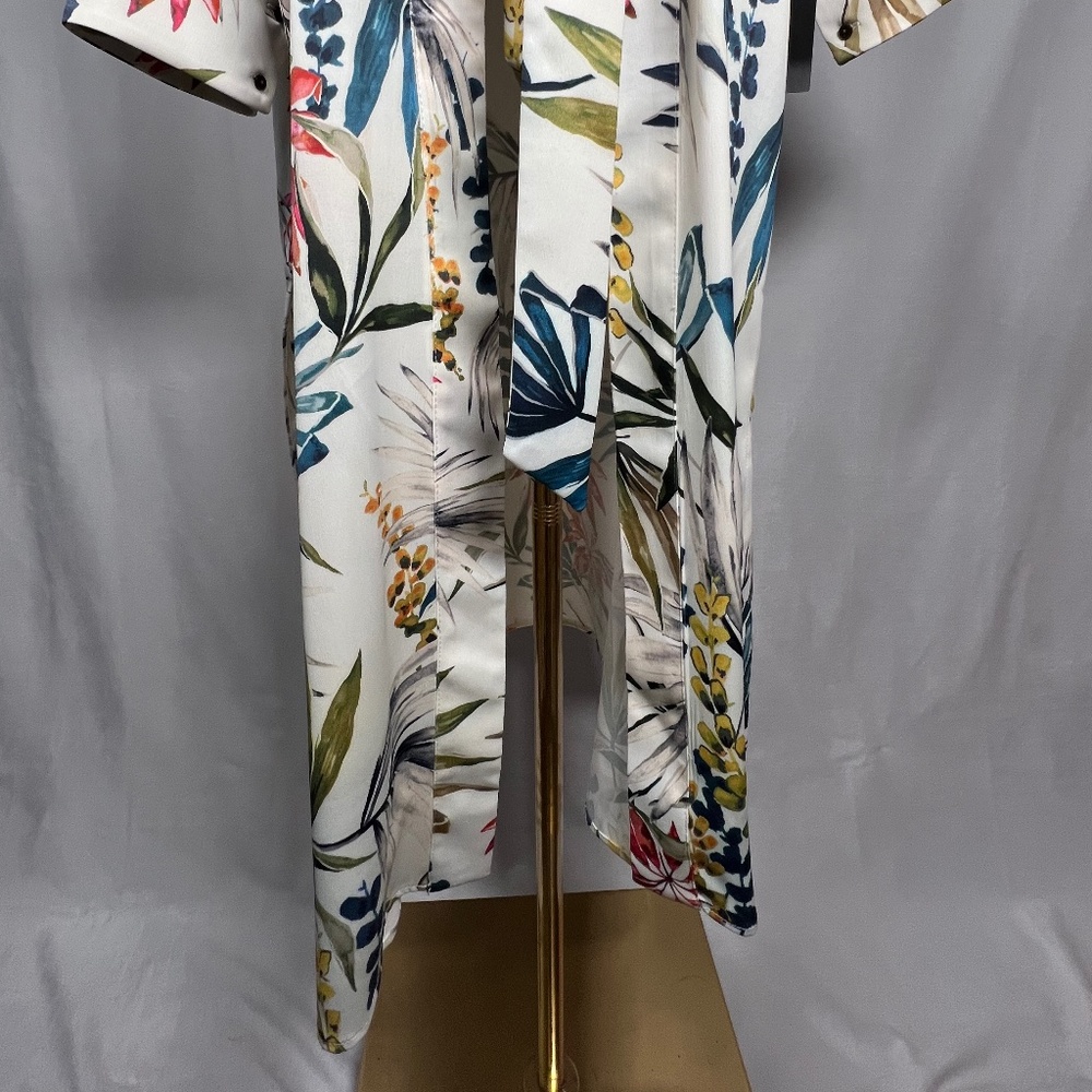 NWT Zara Tropical Print Robe/Kaftan (M) - Picture 8 of 8